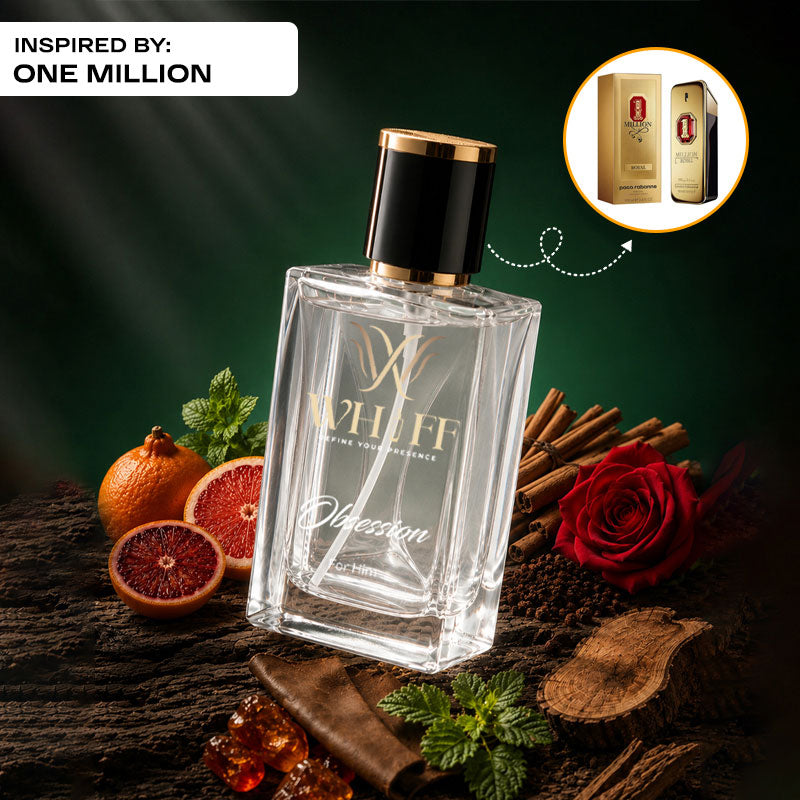 Whiff Obsession for Him – Spicy Leather Amber – 50ml
