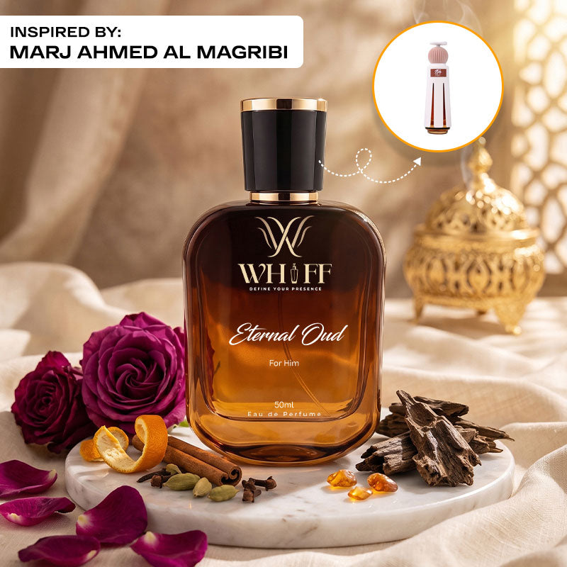 Whiff Eternal Oud for Him – Amber Oud Rose – 50ml