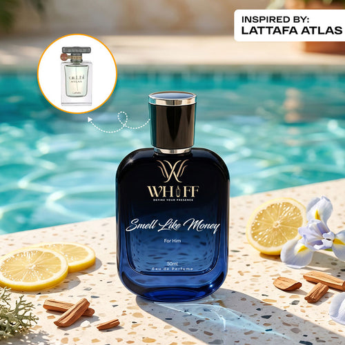 Whiff Smell Like Money for Him – Sweet Fruity Amber – 50ml
