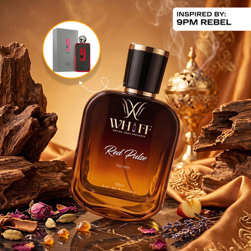 Whiff Red Pulse for Him – Sweet Spicy Amber – 50ml
